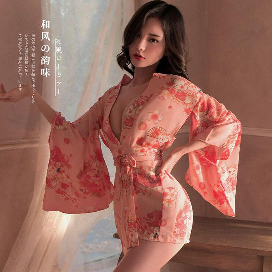 fei-mu-erotic-lingerie-japanese-cherry-blossom-print-kimono-set-16588a-pink-1-霏慕-日系樱花印花和服套装-165-88A-粉色