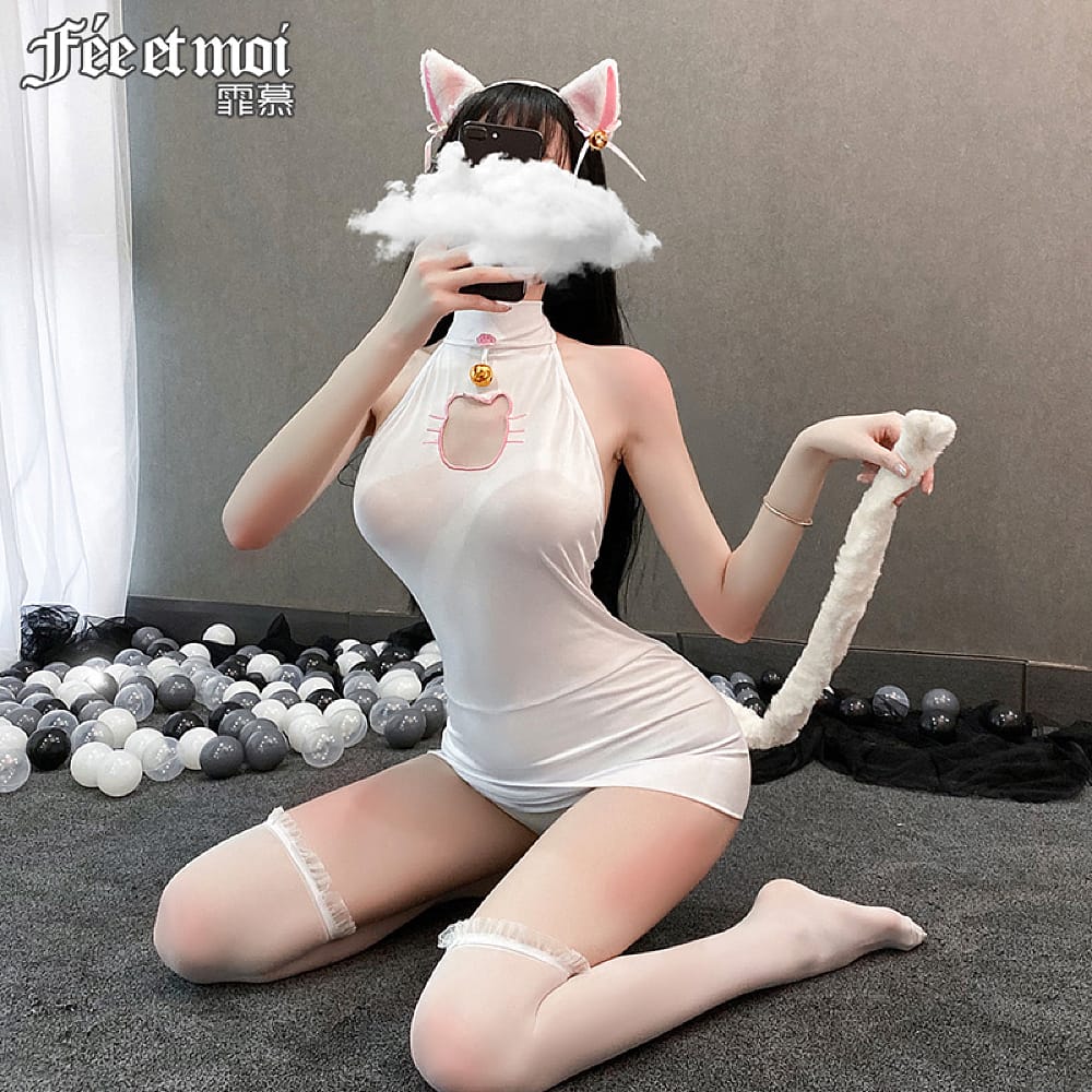 fei-mu-erotic-underwear-naughty-cute-cat-set-average-size-16588a-white-1-霏慕-调皮可爱猫咪套装-均码-165-88A-白色