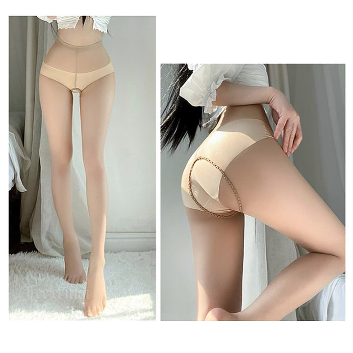 fei-mu-ultra-thin-one-line-crotch-open-crotch-pantyhose-light-skin-color-2