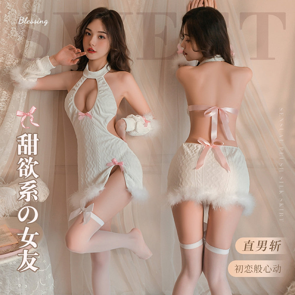 fei-mu-fluffy-sweetheart-bareback-lace-up-softwear-16588a-2